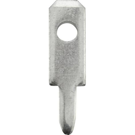 Languette 2.8 x 0.8 mm Vogt Verbindungstechnik 378008.61 180 ° non isolé métal 100 pc(s) (1/3)