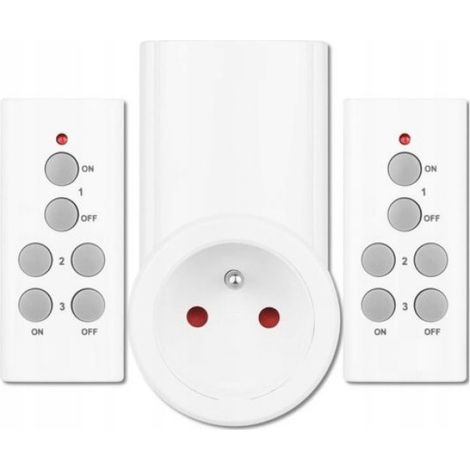 Contrôleur Pompe À Eau - Télécommande Sans Fil 230 V - Portée 30 M - Protection Antisèche - 2 Télécommandes Incluses (1/4)