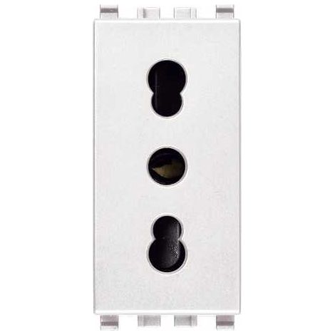 20203.B Bpresa Sicury 2P+T 16A P17/11 Blanco Eikon