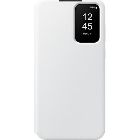 Custodia a portafoglio Smart View bianca per Samsung EF-ZA556CWEGWW A55 5GA556 (1/5)