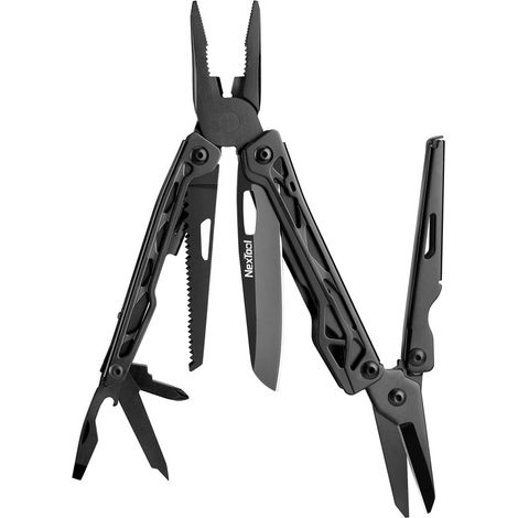 Nextool BlackKnight NE20151 outil multifonction noir compact (1/4)