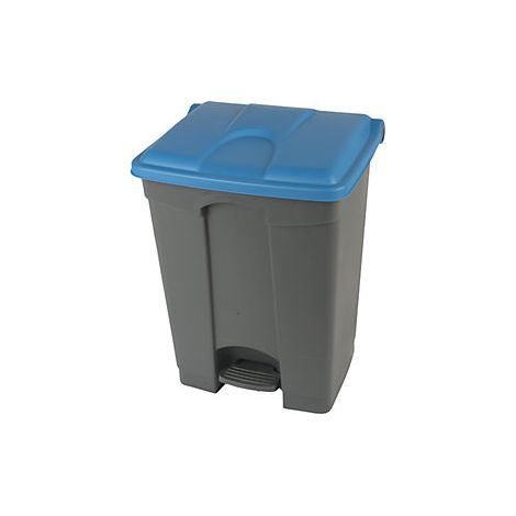 Pedal-/Tretabfallsammler  Volumen 70 l  BxHxT 505 x 675 x 415