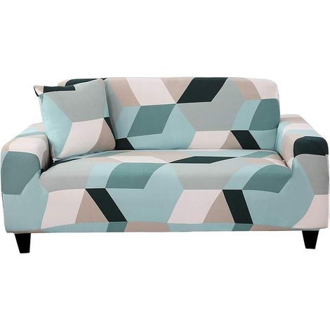 – Housse de canapé extensible 235-300 cm – Tissu polyester spandex élastique – Protection contre taches et poils – Installation facile (1/5)