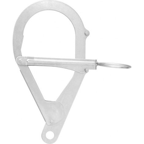 KRATOS SAFETY - Crochet d'ancrage acier pour Perche Télescopique