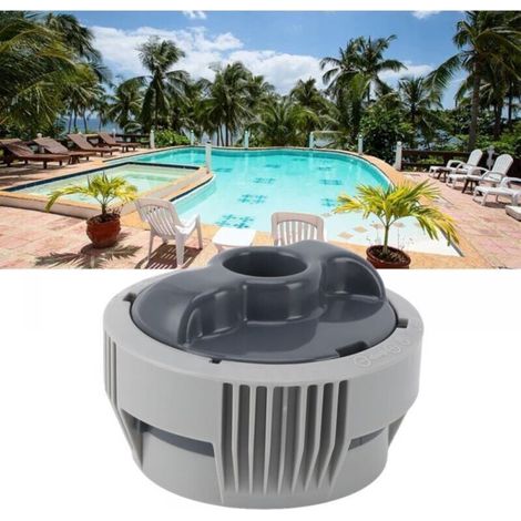 2pcs Système de Distributeur de Chlore de Remplacement pour Piscines Spa Lay Z, Purification de l'eau, Matériau ABS, Installation Facile, Entretien Régulier (1/4)