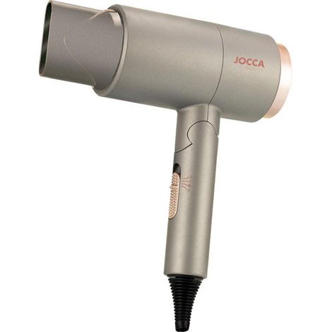 Jocca Styler Pieghevole 2726 BLDC 1400W 90.000 RPM Ionico 4 Testine Intercambiabili Testa Girevole 3 Temperature 3 Velocità