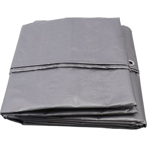Bâche en toile imperméable et épaisse pour tricycle électrique 3x4m (1/5)