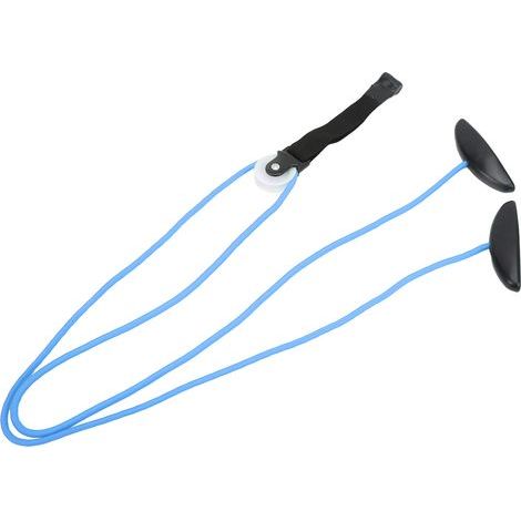 Seilzug für die Schulter, zur Befestigung über der Tür, Schuhe für den Heimgebrauch zur Rehabilitation des Schultergelenks (blau) (1/5)