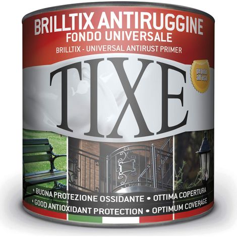 TIXE 104.541 Brilltix Smalto Antiruggine, Bianco, 500 ml (1/4)