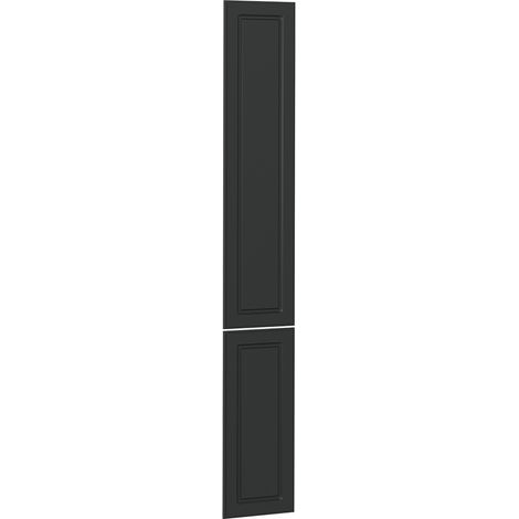 Frente de cocina R-Line, Antracita casa de campo, 29.6 x 196 cm frente de mueble para armario alto extraíble, Vicco (1/5)