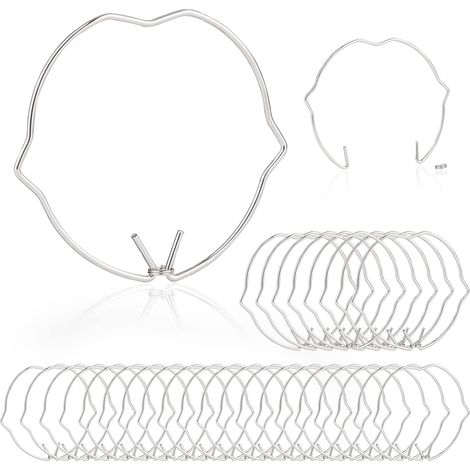 30 Stück Lampenbefestigungsringe für 50 mm MR16 GU10 LED-Strahler, MR16 GU10 Verschlussclip, Lampenbefestigungsringe (1/5)