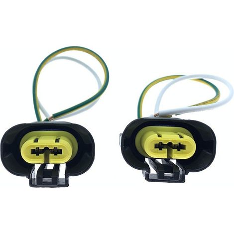 Domestic 240PC23S4019 H8/H9 compatible automotive fog light plug DJ70238Y-2.8-21 (1/4)