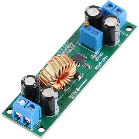 Convertisseur abaisseur CC-CC réglable, module d'alimentation 6,5 V-60 V vers 1,25 V-30 V, 10 A (1/5)