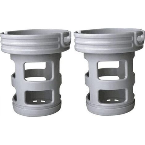 Filtre Spa Lite pour mspa,Filtre pour mspa Lite, pour MSPA Whirlpoal Filter-Bateaux et Spa Chauds - Modèle à partir de 2020 (2 pièces Porte-Filtre) (1/5)
