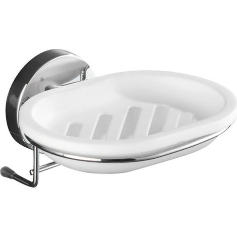 Savon MILAZZO, Vacuum-Loc - acier chromé, (1/5)