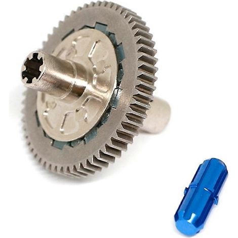 Pignon couronne d'embrayage 57T 0.8Mod pour ARRMA ARA310949, engrenage de glissement, compatible avec modèles de voiture RC, pièce de rechange robuste, pack de 2 unités, haute précision. (1/5)