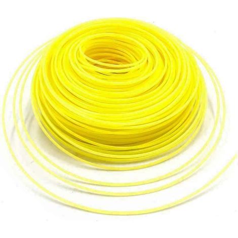 FILO PER DECESPUGLIATORE QUADRO 4 MM BOBINA 30 MT TAGLIAERBA CAVO MATASSA 064en