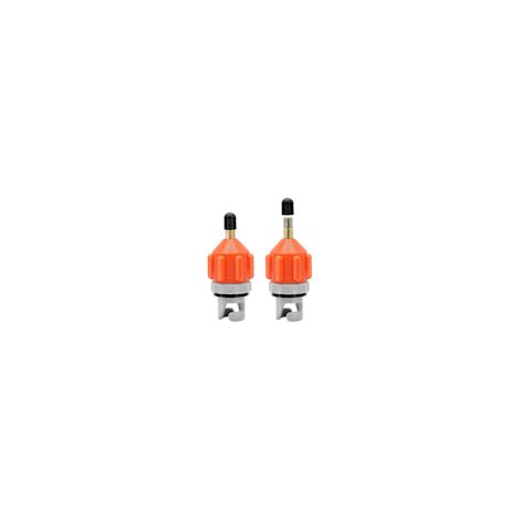 Adaptateur pour pompe SUP (lot de 2) - Convertisseur universel pour pompe de bateau gonflable SUP - Adaptateur de valve d'air - Connecteur de tête de pompe (1/4)