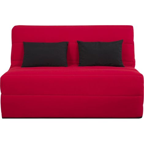 Banquette BZ SALMA 140 x 190, pearl rouge (1/4)