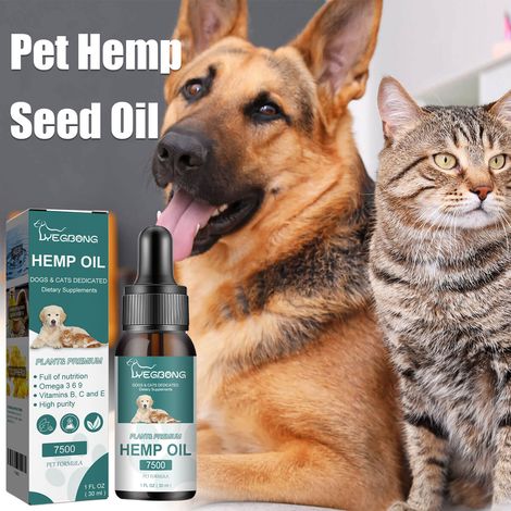 Huile de soin pour chats et chiens, usage externe, hydratante, massante et réparatrice – Boîte de 30 ml (1/5)