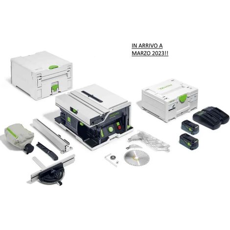 SEGA DA BANCO FESTOOL BATTERIA CSC SYS50 EBI PLUS (1/4)