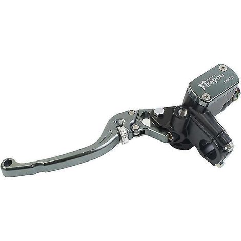 Levier CNC pour moto, piston de 14 mm, maître-cylindre de frein, pompe d'embrayage hydraulique pour scooter Vespa Yamaha MXS125 - Gris gauche (1/5)