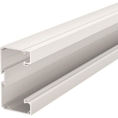 OBO Bettermann Geräteeinbaukanal SIGNA BASE BRK 70130, 70x130x2000mm, PVC, Reinweiß (1/3)