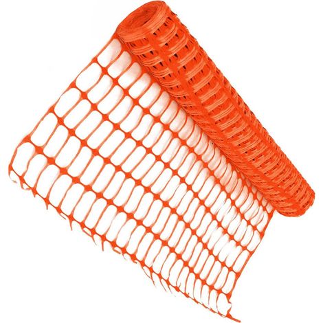Orange 50cm Barrier Fencing Mesh Safety Netting Roll