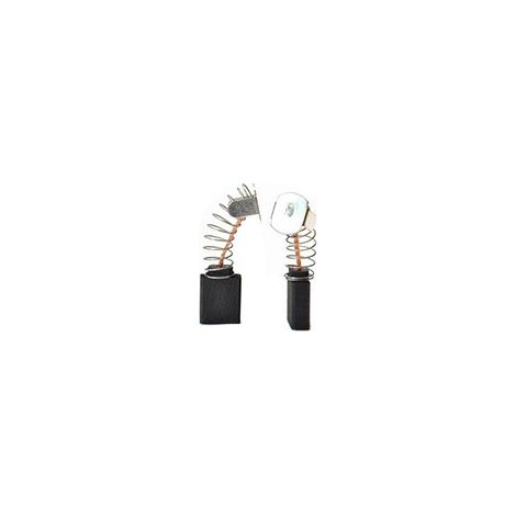 Juego de 2 carbones adaptables para Bosch, DeWalt, Ryobi. Dimensiones: 7 x 17 x 17 mm.