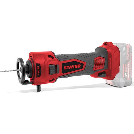 STAYER DWR L20 Sega Taglierina per cartongesso sega dritta a batteria Senza Batterie