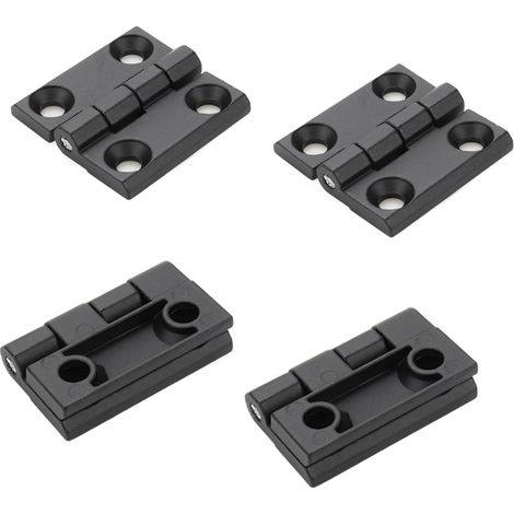 Unsichtbares Scharnier für Küchenschränke, 40 x 40 mm – 4er-Pack, einfache Montage