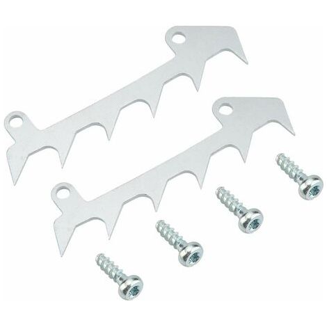 Pair - SJLERST Kit Chien d'abattage de Pointes de Pare-Chocs pour Tronçonneuse pour Stihl MS170 MS180 MS210 MS250 017 018 021 Neuf (1/5)