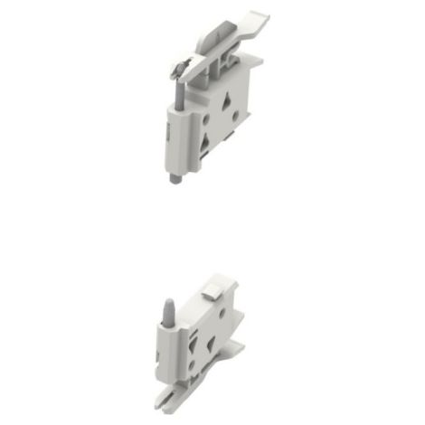 Paire de charnières de rechange pour porte quadro4 - HAGER FC000SPH
