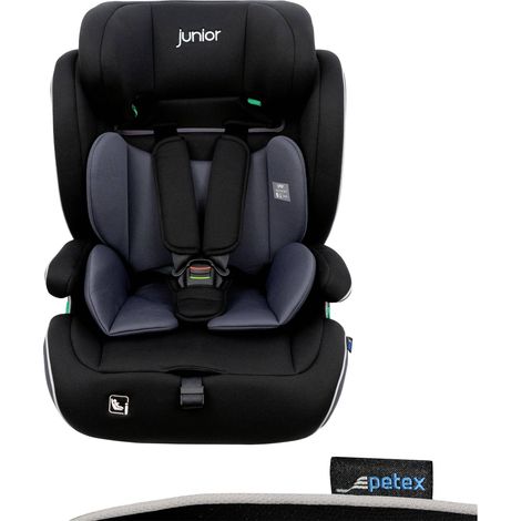 Petex Supreme Plus 1151 ISOFIX schwarz HDPE nach ECE R129 Siège bébé noir A920073 (1/5)