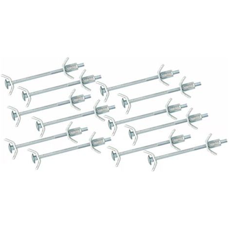 Lot de 12 connecteurs de plan de travail 120 mm pour plateaux de table et comptoirs-NANOTEH (1/5)