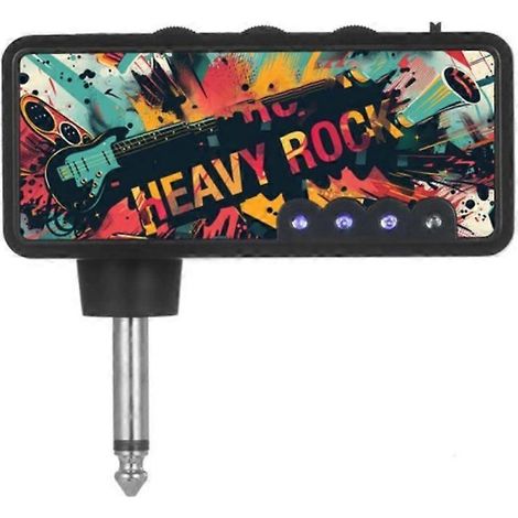 Miniatur-Gitarren-Kopfhörerverstärker, USB-aufladbar, mit hervorragendem Klang