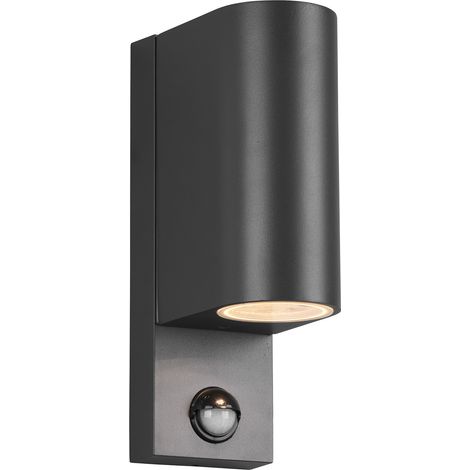 Applique da Esterno Attacco GU10 in Alluminio Pressofuso Antracite (1/5)