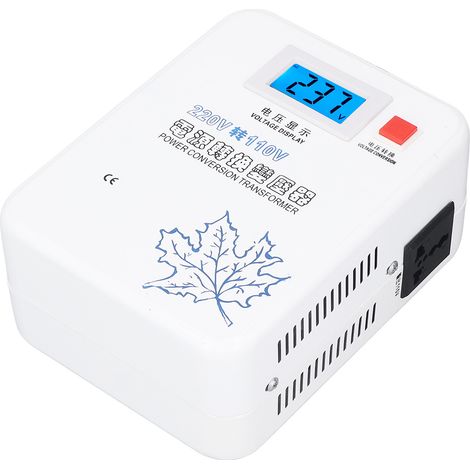 Transformateur abaisseur 220 V vers 110 V monophasé, convertisseur de tension CA, 1000 W, prise UE (1/5)
