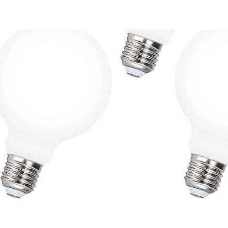 Ampoule LED ronde à intensité variable Lumière blanche froide Eclairage à 360° Convient à la chambre à coucher Cuisine (1/5)