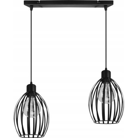 LOFT DECKENHÄNGELAMPE METALL E27 LED (1/5)