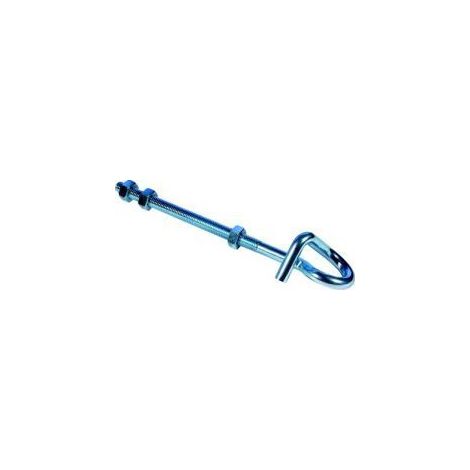 M12X250 Galvanizzato Gancio Filettato