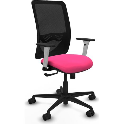 Chaise de bureau piqueras y crespo Zulema blanc mousse haute densité (1/2)