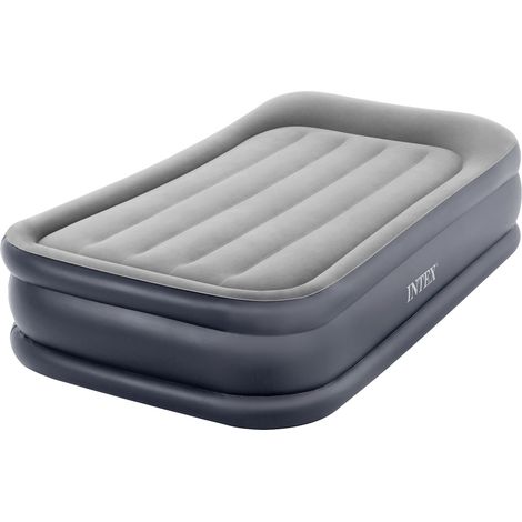 Aufblasbare Matratze 191x99x42 cm mit eingebauter Elektropumpe INTEX 64132ND (1/10)