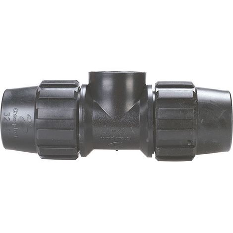 Te Rosca Hembra Fitting Polietileno Crearplast  Medidas  Accesorios Fontanería: 40-1"1/4
