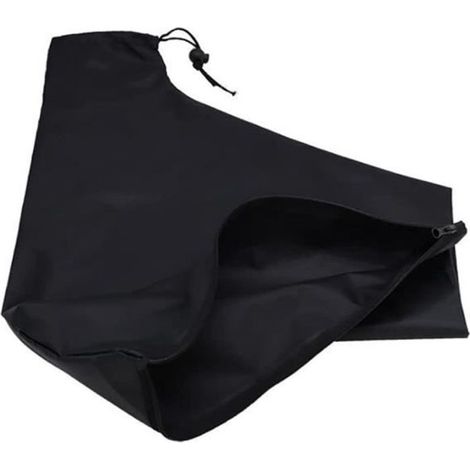 Sac à fermeture éclair en Oxford 420D - Étanche et anti-poussière - Noir (1/4)