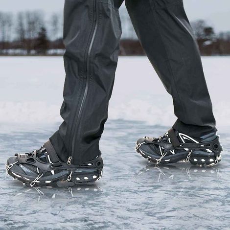 Eiskrallen für Schuhe Schwarz L