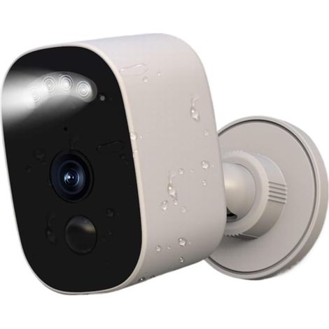 Caméra de Surveillance WiFi 3MP extérieure sans Fil alimentée par Batterie, avec Alarme de Mouvement PIR et Stockage Cloud(NO Card) (1/5)
