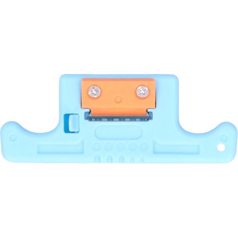 Dénudeur de câbles AUA‑05 pour électriciens et techniciens, épissure sécurisée, bleu, 1,9‑3,0mm