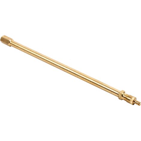 Rallonge de valve de pneu en laiton, tige droite 200 mm, capuchons prolongateurs pour voiture (1/5)