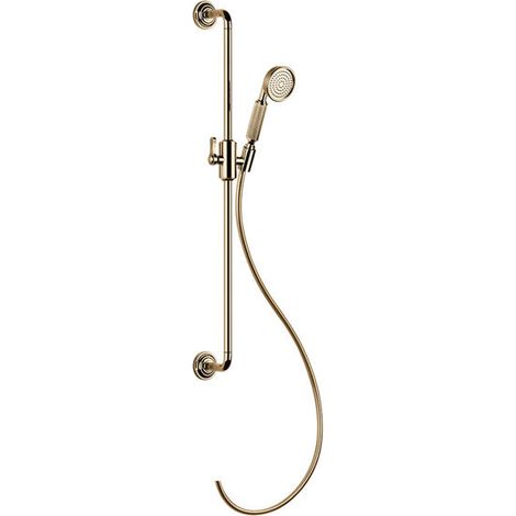 Gessi Venti20 Barre de douche avec support courbé, avec support